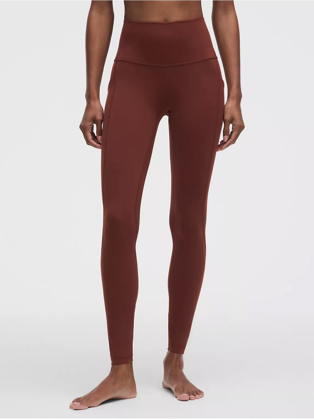 Lululemon Align High-Rise Pant 28" Nulu Cranberry Charm Full-Length Leggings 6